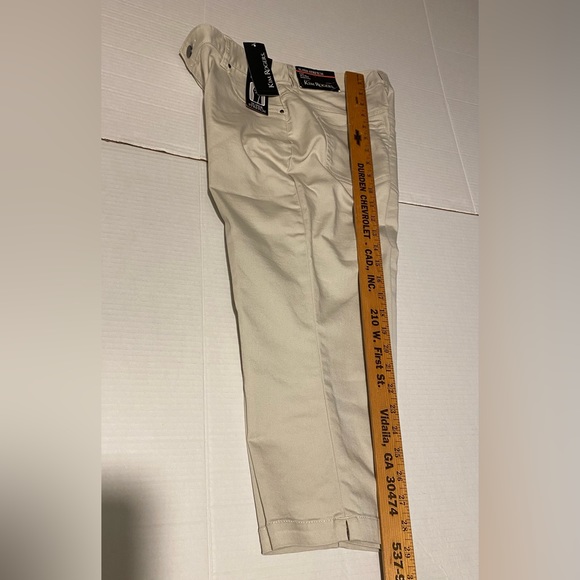 Kim Rogers size 6 women’s Super Stretch beige capri pants NEW - Picture 5 of 14